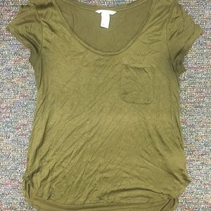 H&M Green Tee